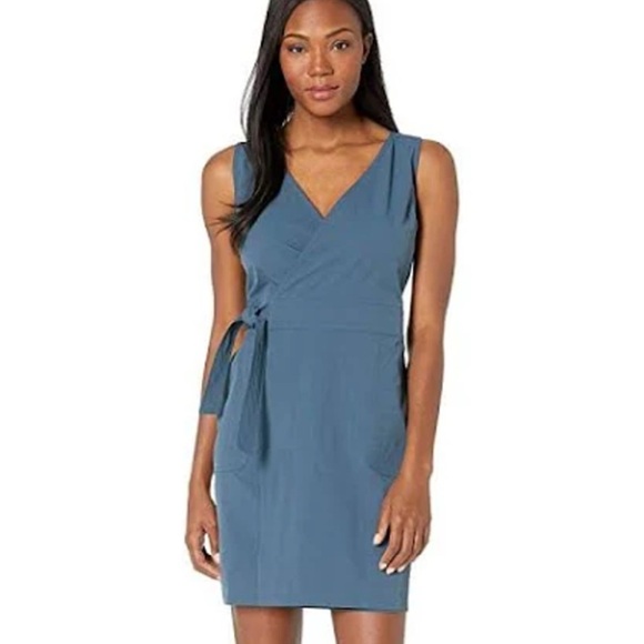 United By Blue Dresses & Skirts - United by Blue North Wind Wrap Dress Orionblue Small